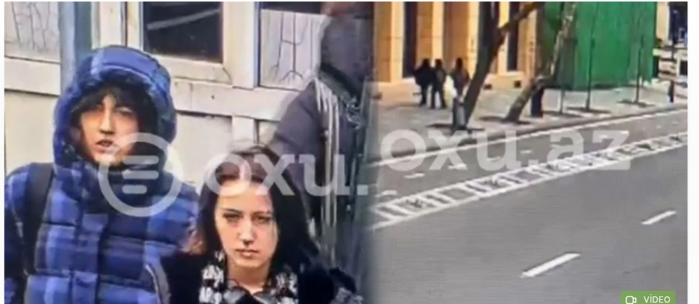 Nizami Kino Mərkəzində vandalizm aktının anbaan görüntüləri - VİDEO