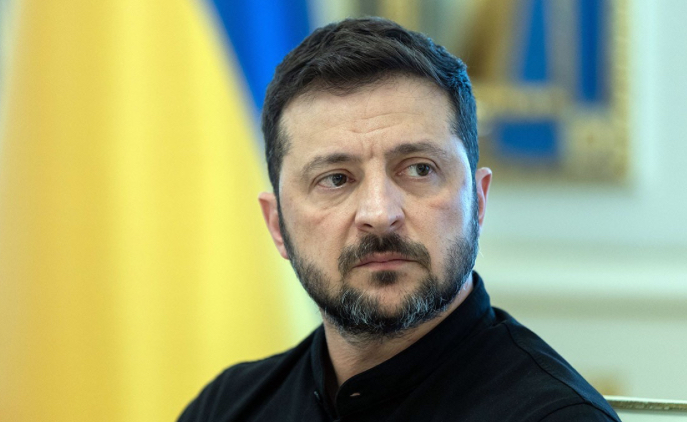 Zelenski Suriyaya gedib