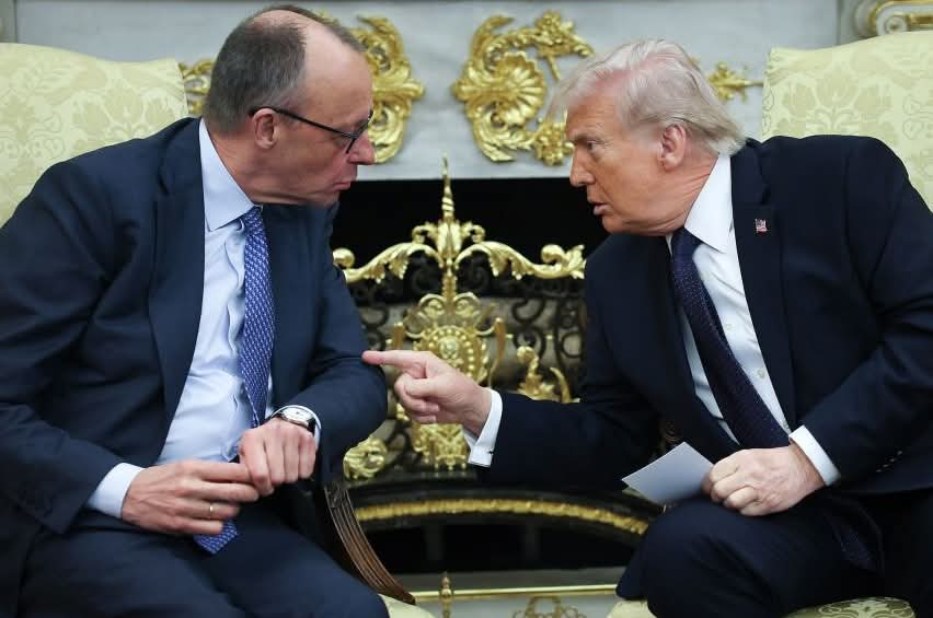 Merz Trampla İranla razılaşmanı müzakirə edib