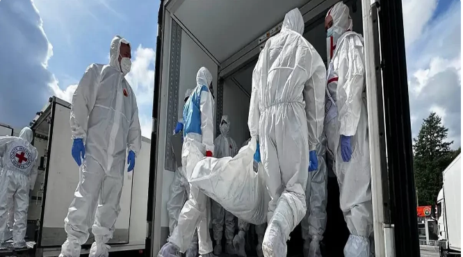 Rusiya Ukraynaya 1000 hərbçinin meyitini təhvil verib