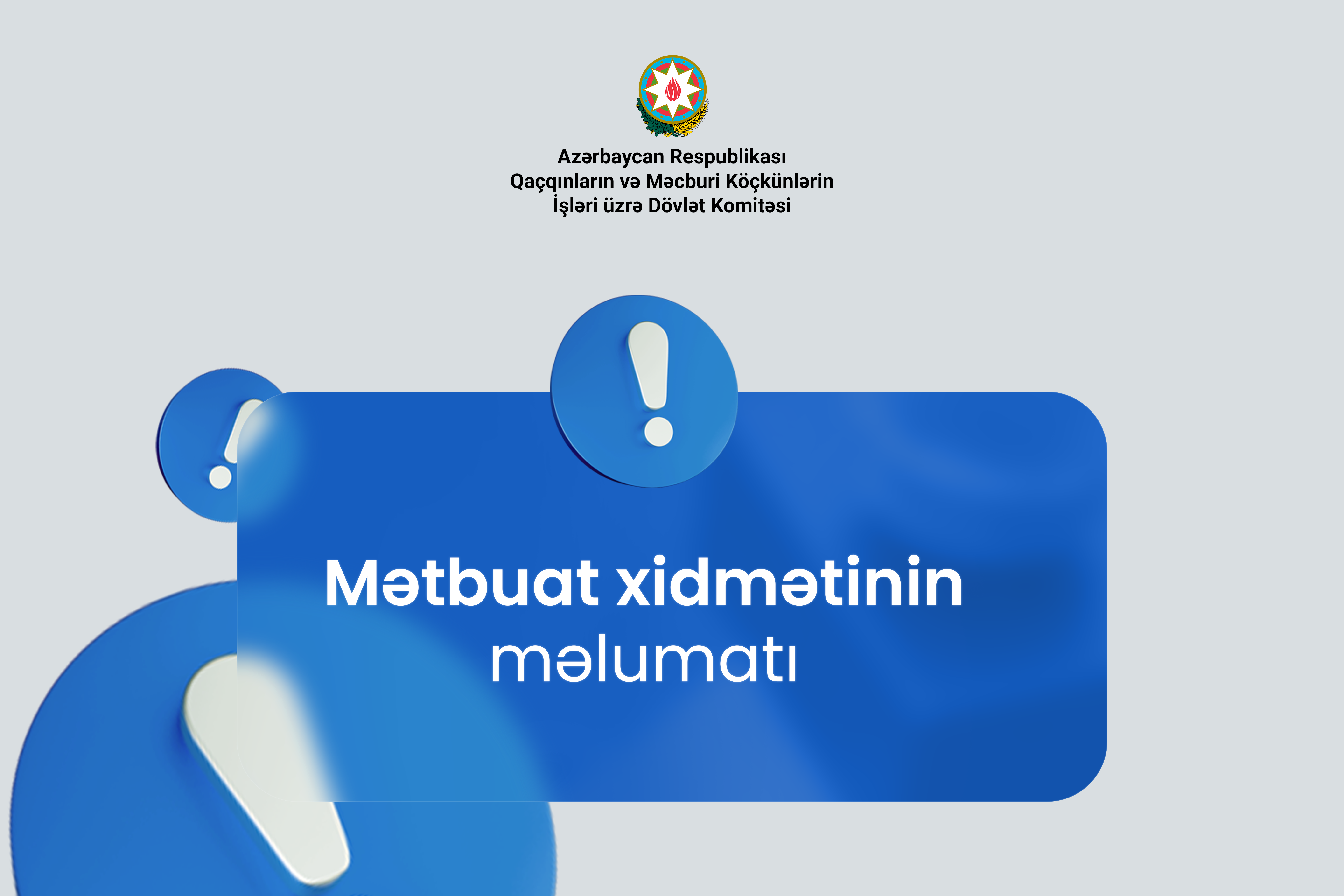 "Qaçqınkom"un ünvanına səsləndirilən ittihamlara aydınlıq gətirildi