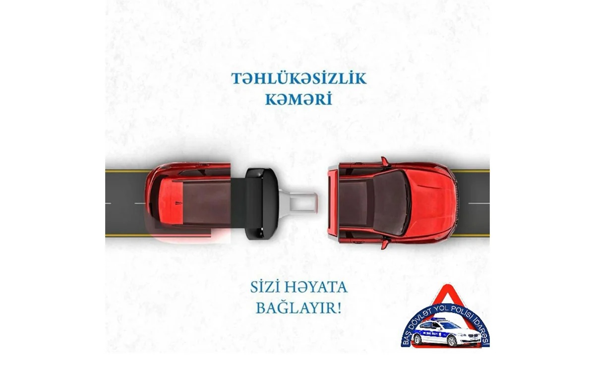 DİN: İlk üç ayda avtoqəzalarda ölənlərin 33,6 faizi təhlükəsizlik kəmərini bağlamayanlar olub