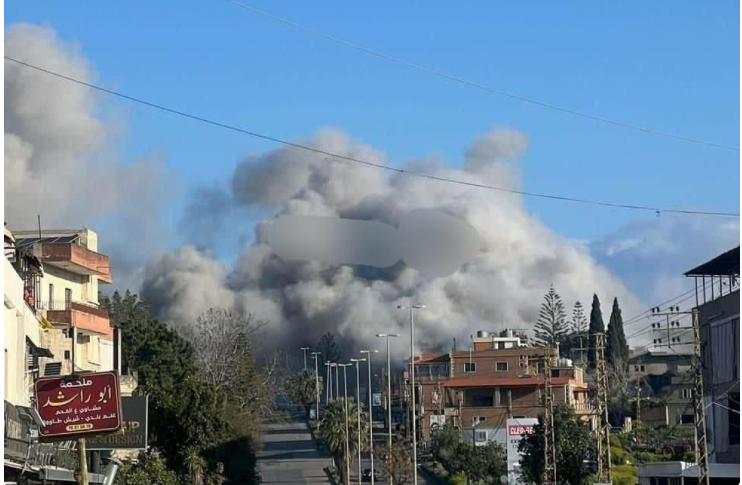 İsrail yenidən Livanın cənubuna zərbələr endirib