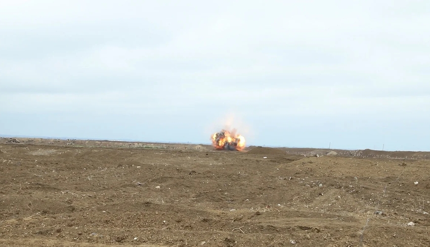 Füzulidə mina partladı - ANAMA əməkdaşı həlak oldu