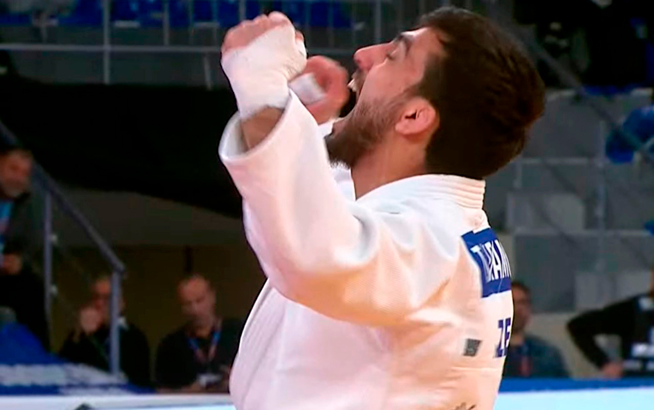 Turan Bayramov Avropa üçüncüsü oldu - Video