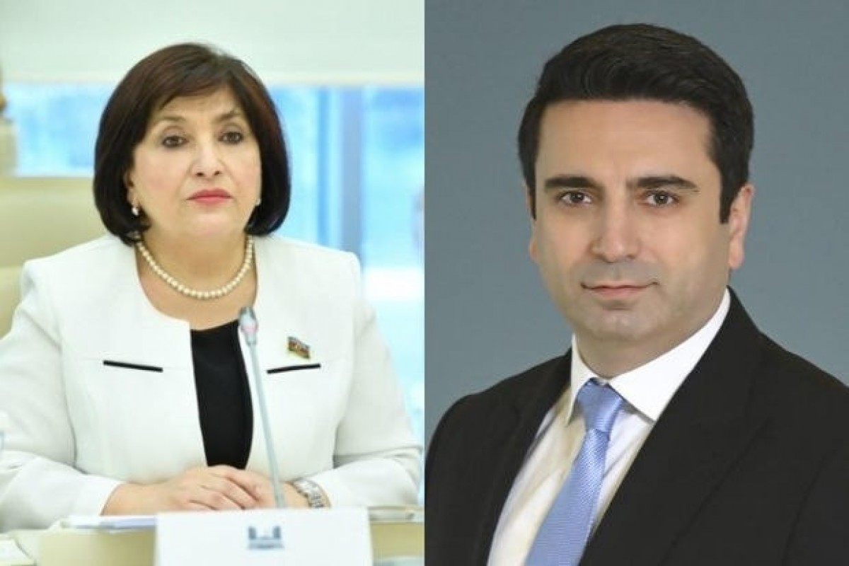 Azərbaycan və Ermənistan parlamentlərinin sədrlərinin görüşü başlayıb