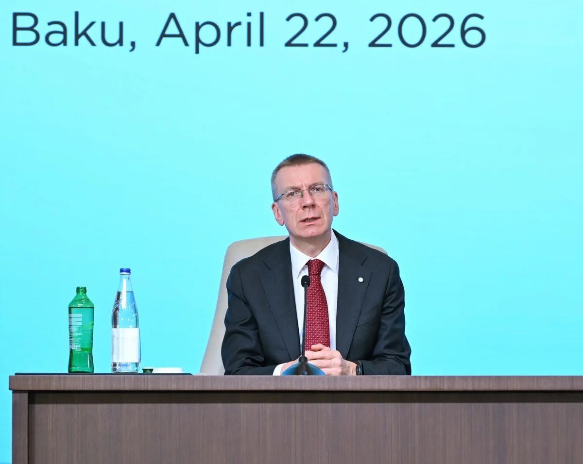 Edqars Rinkeviçs: Latviya Azərbaycanla əməkdaşlığı genişləndirməyə hazırdır