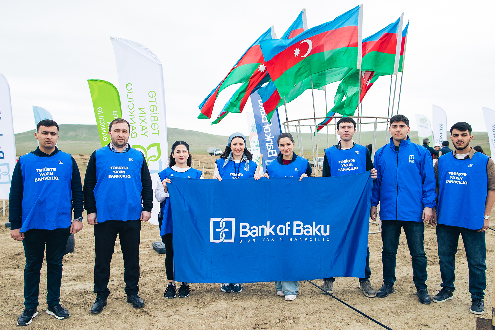 Bank of Baku-dan 1 milyon ağac hədəfinə dəstək - FOTOLAR