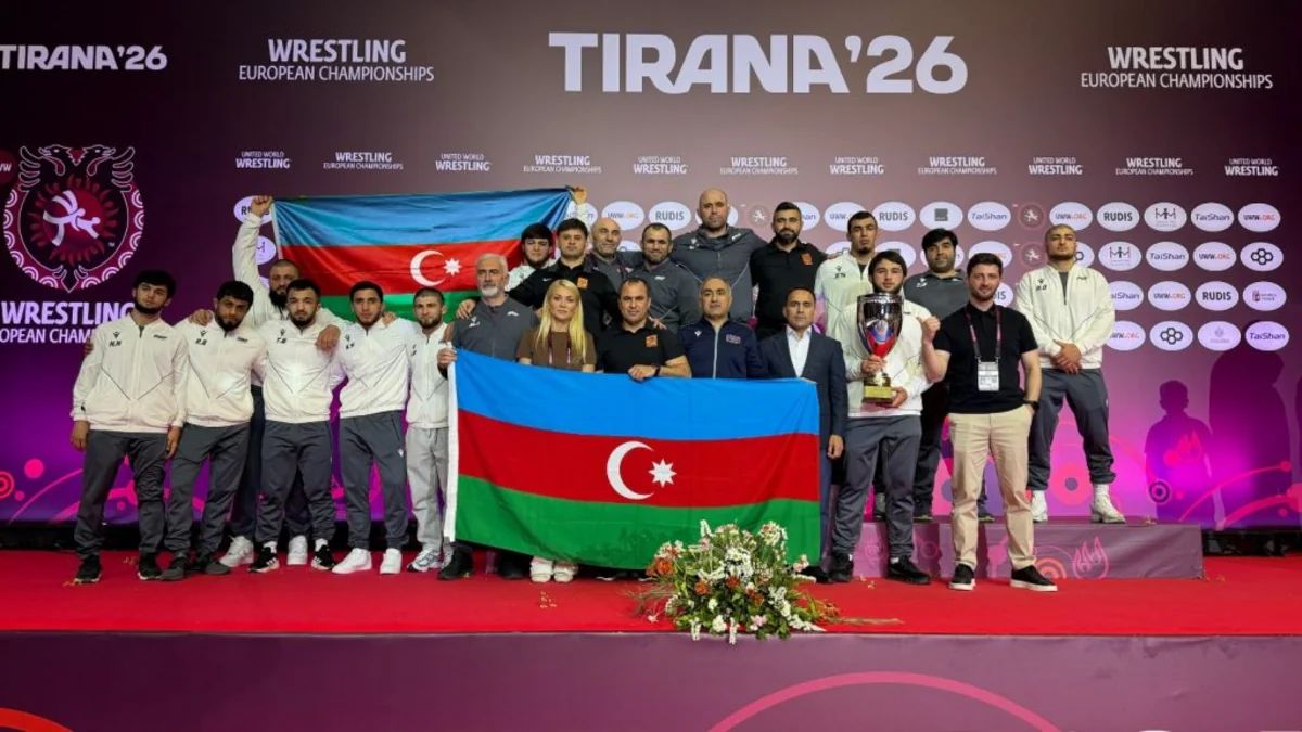 Sərbəst güləş üzrə Azərbaycan millisi altıncı dəfə Avropa çempionu olub