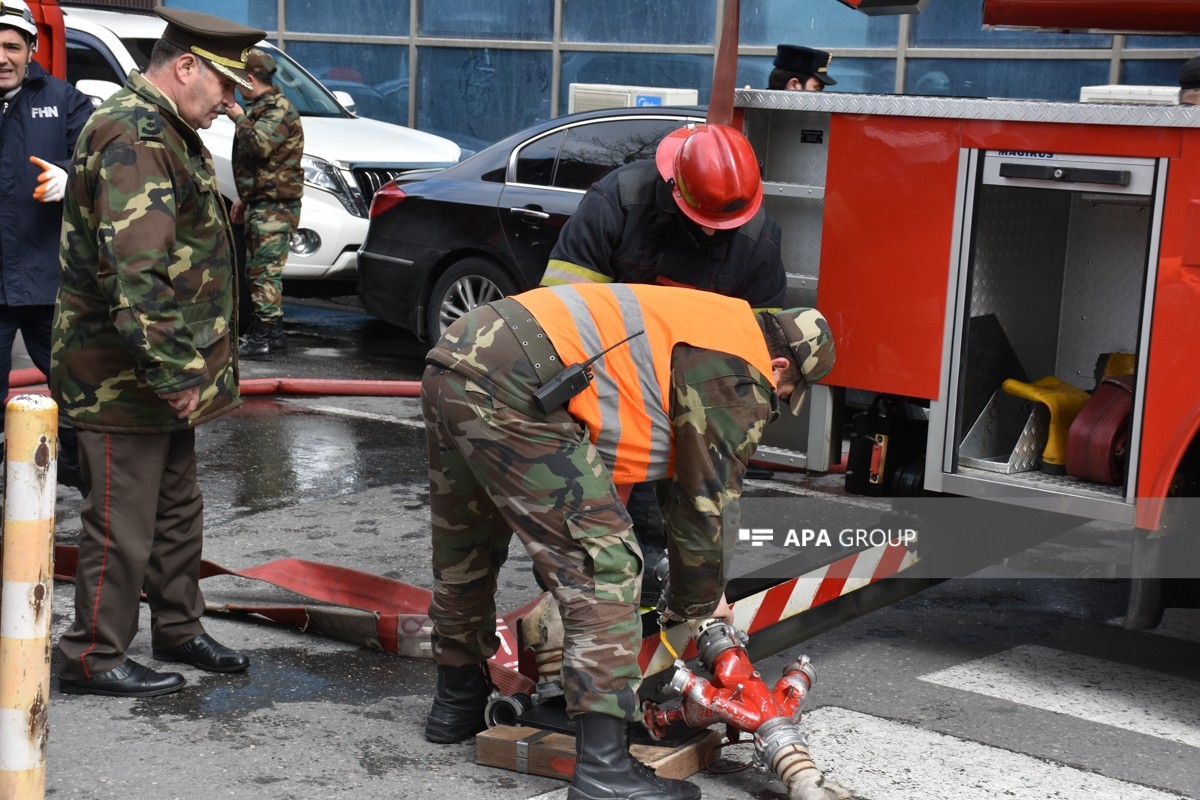 FHN: Ötən həftə 136 yanğına çıxış olub, 48 nəfər xilas edilib