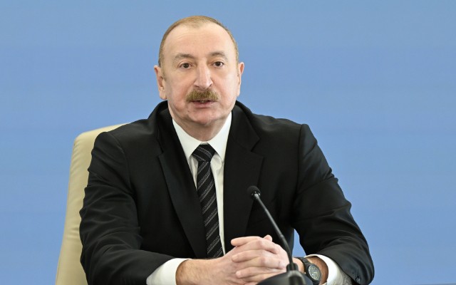 Bu gün biz Şərq-Qərb nəqliyyat dəhlizinə geniş sərmayə yatırırıq - Azərbaycan Prezidenti