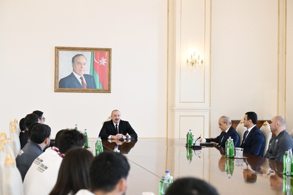 Prezident: İdmançılarımızda qələbə əzmi çox güclüdür