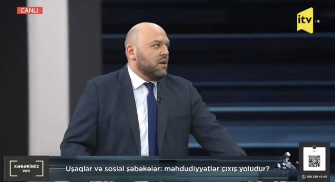 Hacıbəy Heydərli: Valideynlər də media savadlılığına yiyələnməlidir - VİDEO