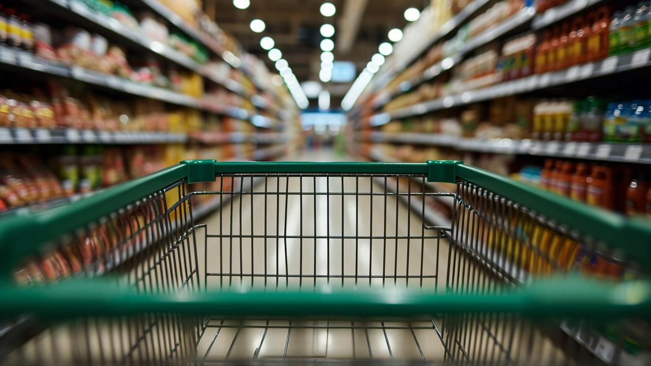Bakıda marketdə İNSİDENT: Müştəri kassiri döydü