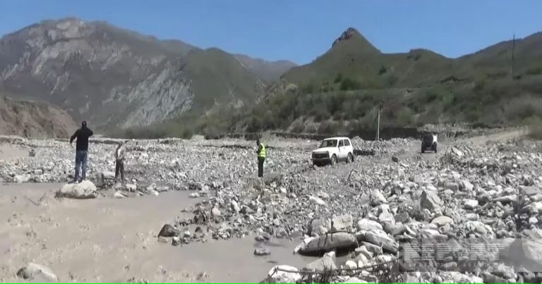 İsmayıllıda dörd kəndlə əlaqə kəsildi