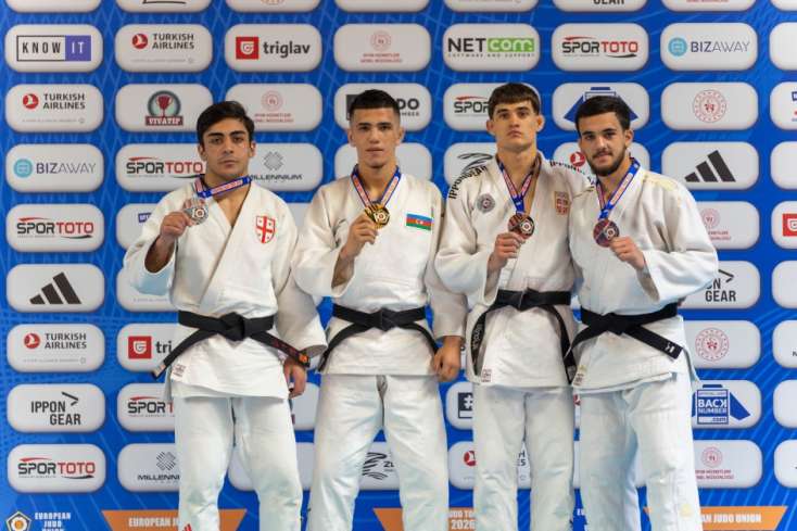 Azərbaycan cüdoçuları 5 medal qazandı