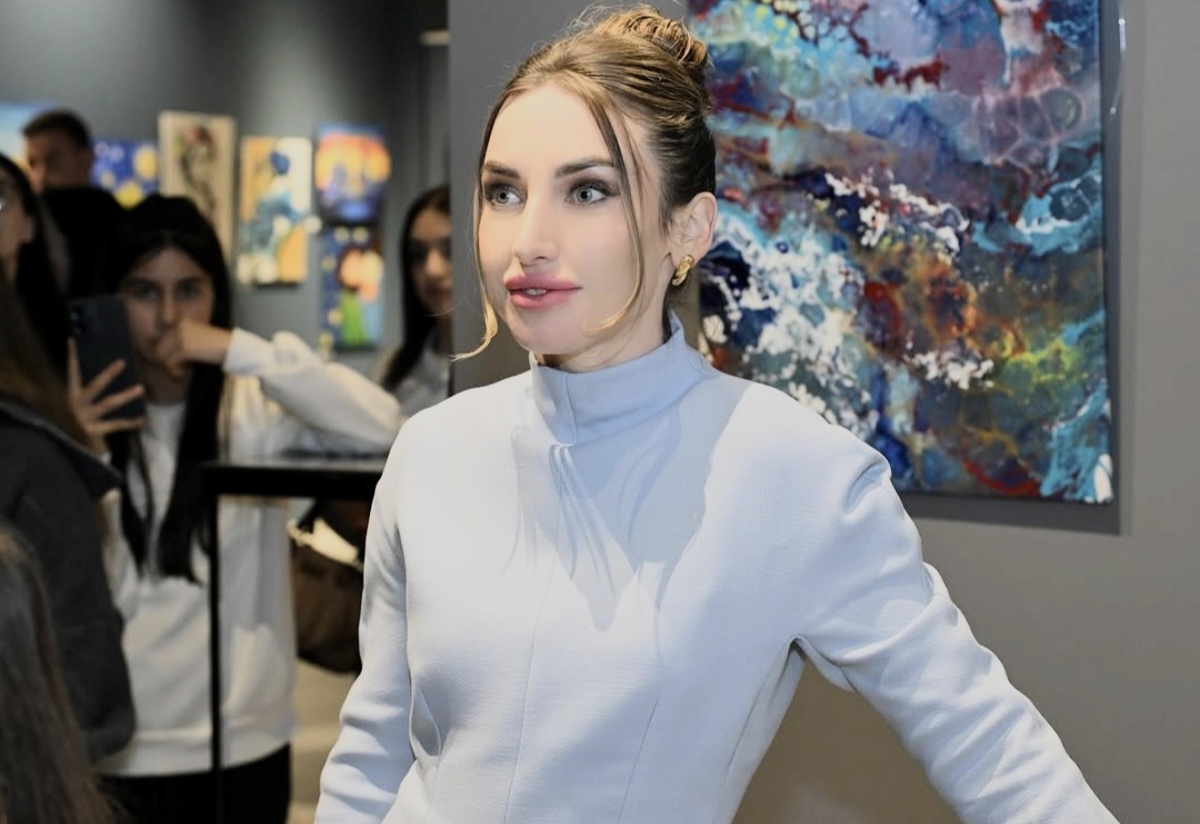 Alyona Əliyeva "Baku Fashion Week" moda həftəsindən paylaşım edib - FOTO