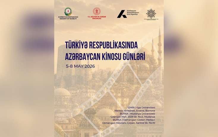Türkiyədə “Azərbaycan Kinosu Günləri”nə start verilir
