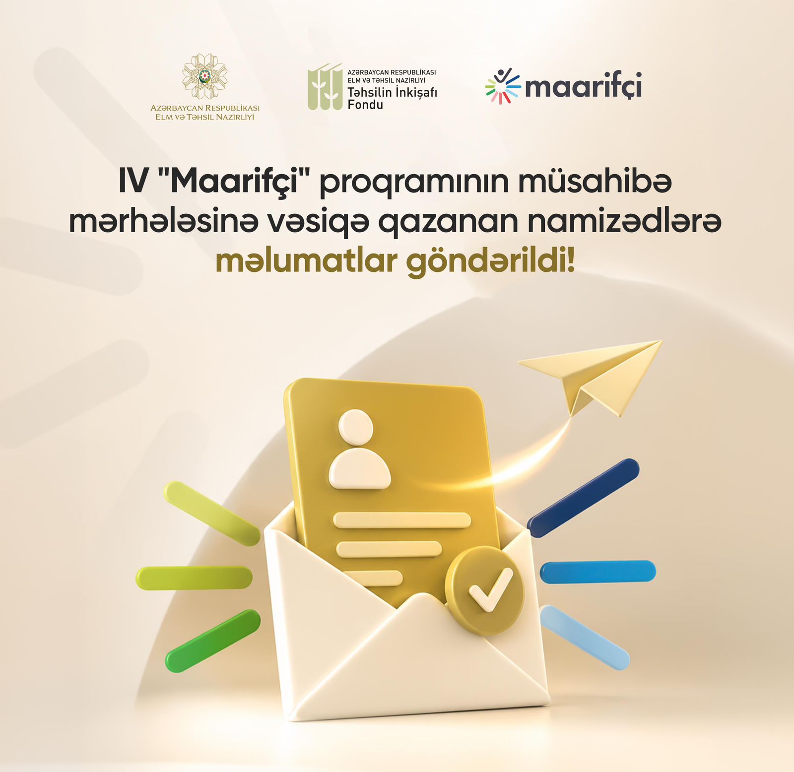 881 nəfər “Maarifçi” olmaq üçün müsahibədə iştirak edəcək