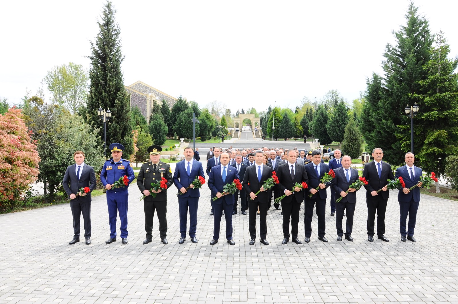 Göygöldə Ümummilli Lider Heydər Əliyev 103 illiyi qeyd olundu - FOTOLAR