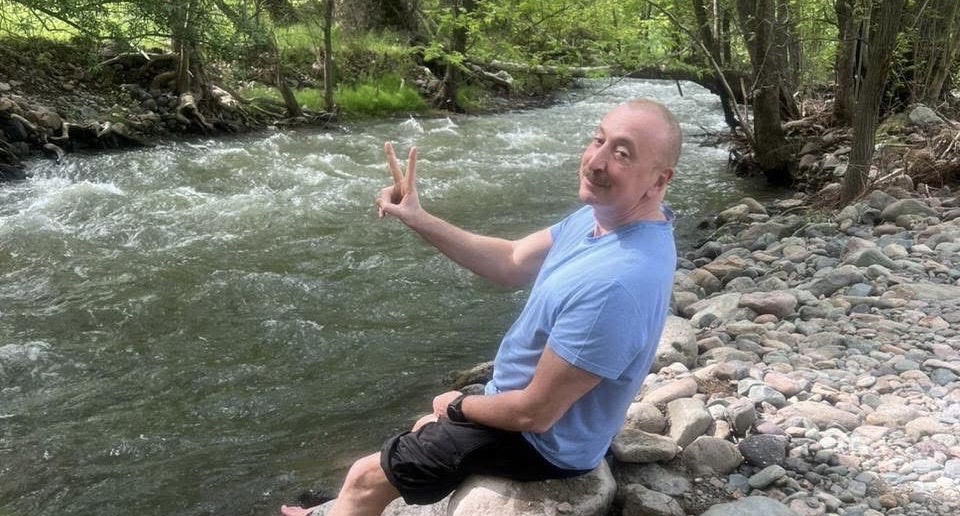 Prezident və birinci xanımın Zəngilandan səmimi FOTOLARI