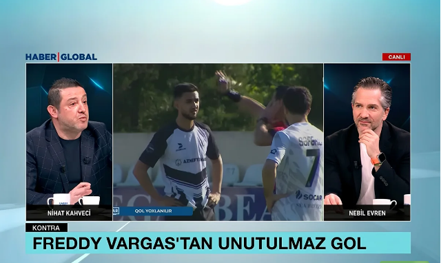 Nihat Kahveci "Neftçi"nin futbolçusunun 32 milyon izlənmə qazanan qolu barədə danışdı - VİDEO
