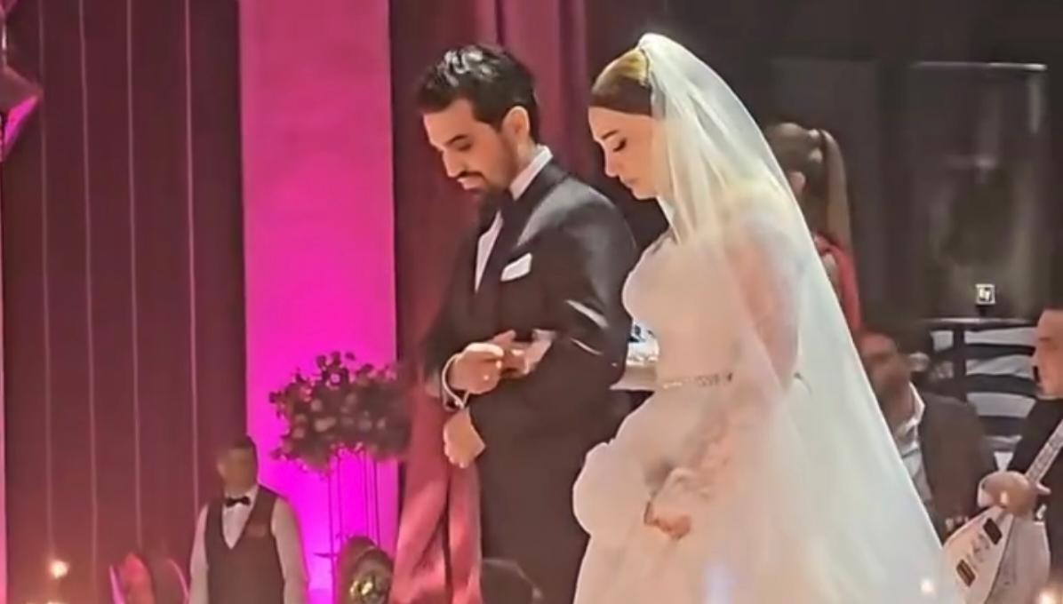 Cəmil Əfəndi tanınmış müğənni ilə ailə qurur- TOYDAN VİDEO