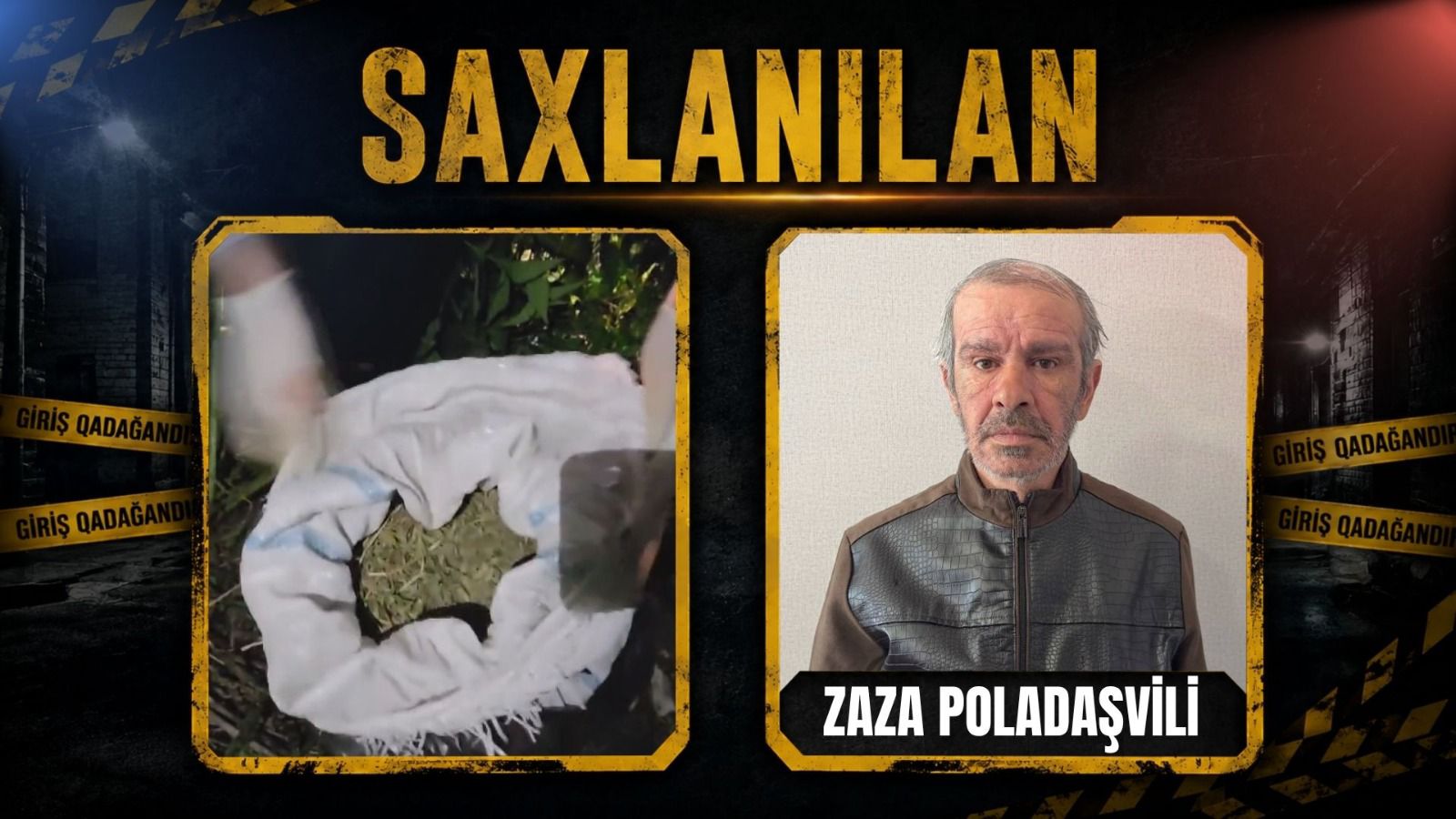 Qaxda 4 kiloqramdan artıq narkotik vasitə aşkarlandı