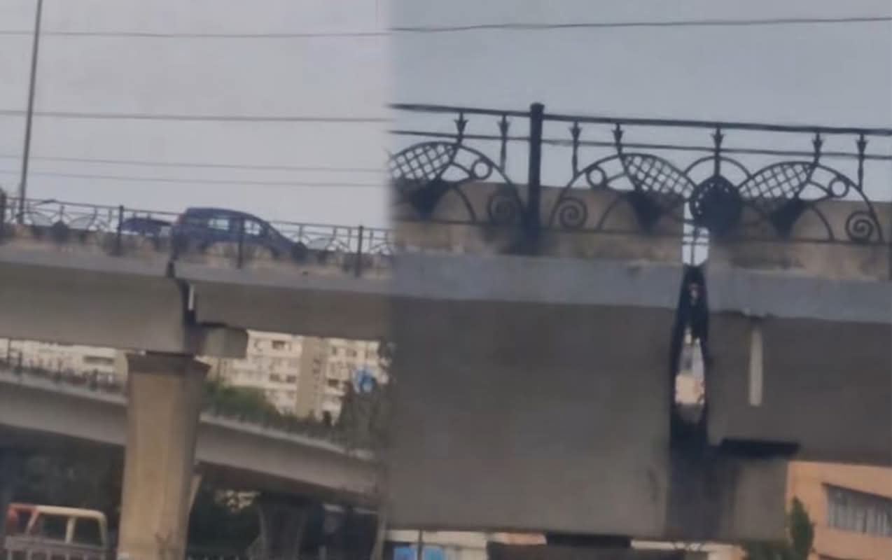 “Koroğlu” körpüsü qəzalı vəziyyətdədir? - Açıqlama - Video