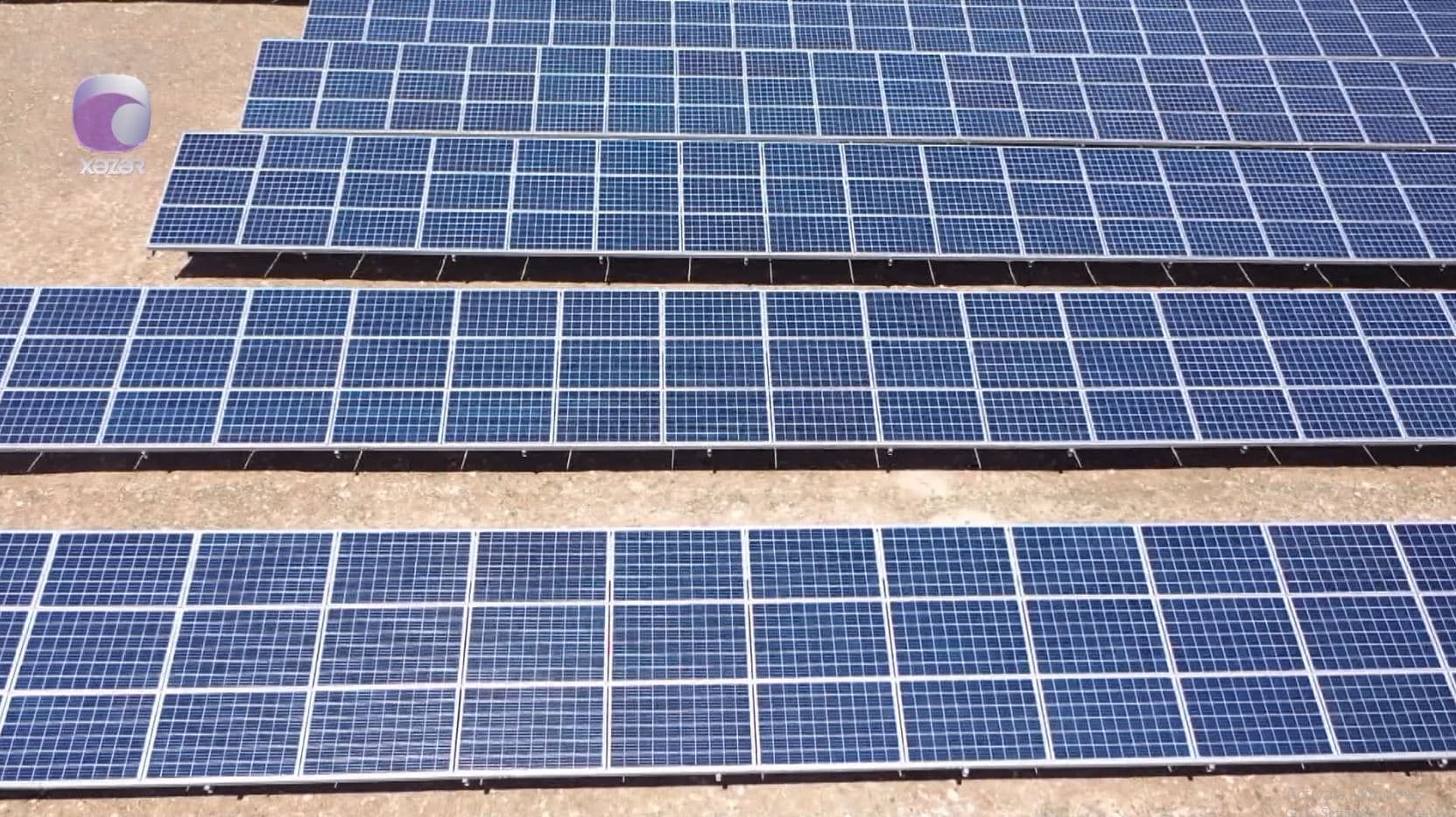 Azərbaycanda yeni günəş elektrik stansiyası istismara verilir - VİDEO