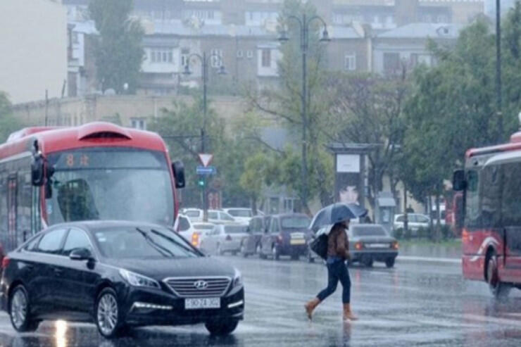 Gecənin bu saatlarında güclü yağış yağacaq - Xəbərdarlıq