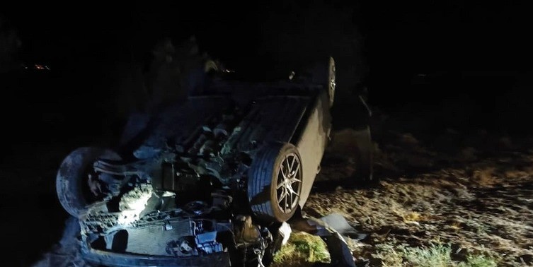 Naxçıvanda "Hyundai" aşdı, 6 nəfər yaralandı - FOTO