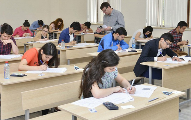 Yağışa görə buraxılış imtahanlarında iştirak edə bilməyən şagirdlərə ŞAD XƏBƏR