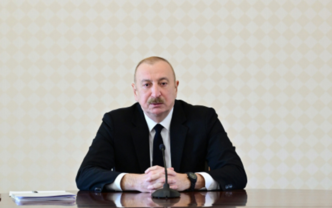 Dövlət başçısı: İndi 10 su anbarının yenidən qurulması layihəsi icra edilir