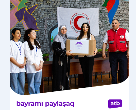 Azər Türk Bank Qurban bayramı münasibətilə sosial layihə həyata keçirdi - FOTOLAR