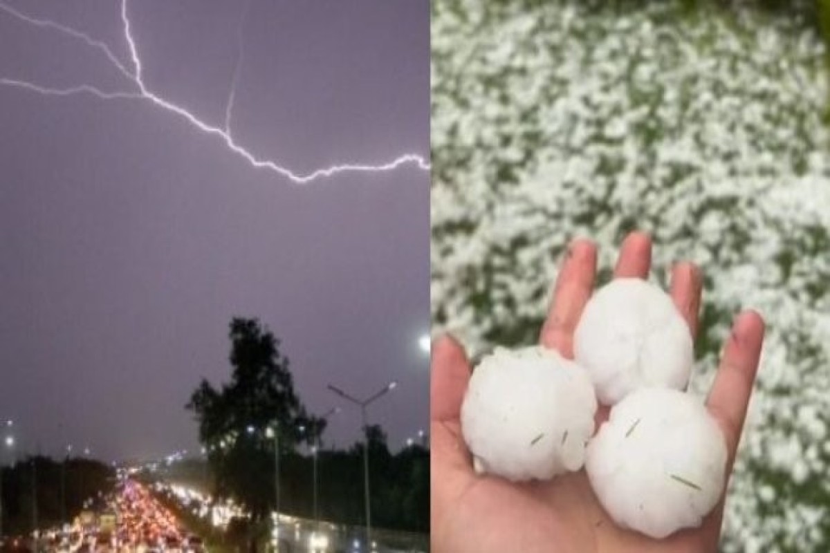 Sabahın havası ilə bağlı xəbərdarlıq - Şimşək çaxacaq, dolu düşəcək