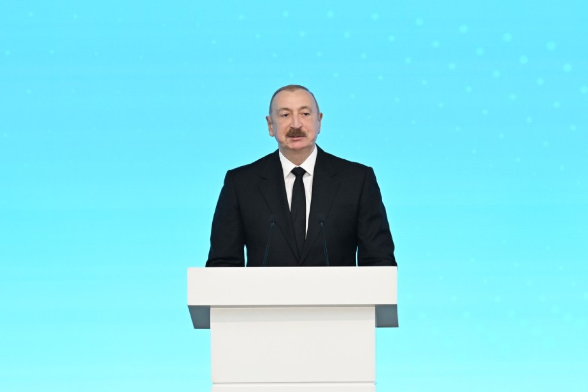 İlham Əliyev: Xəzər Neft və Qaz Sərgisi müasir Azərbaycanın enerji inkişafının təməlini qoydu