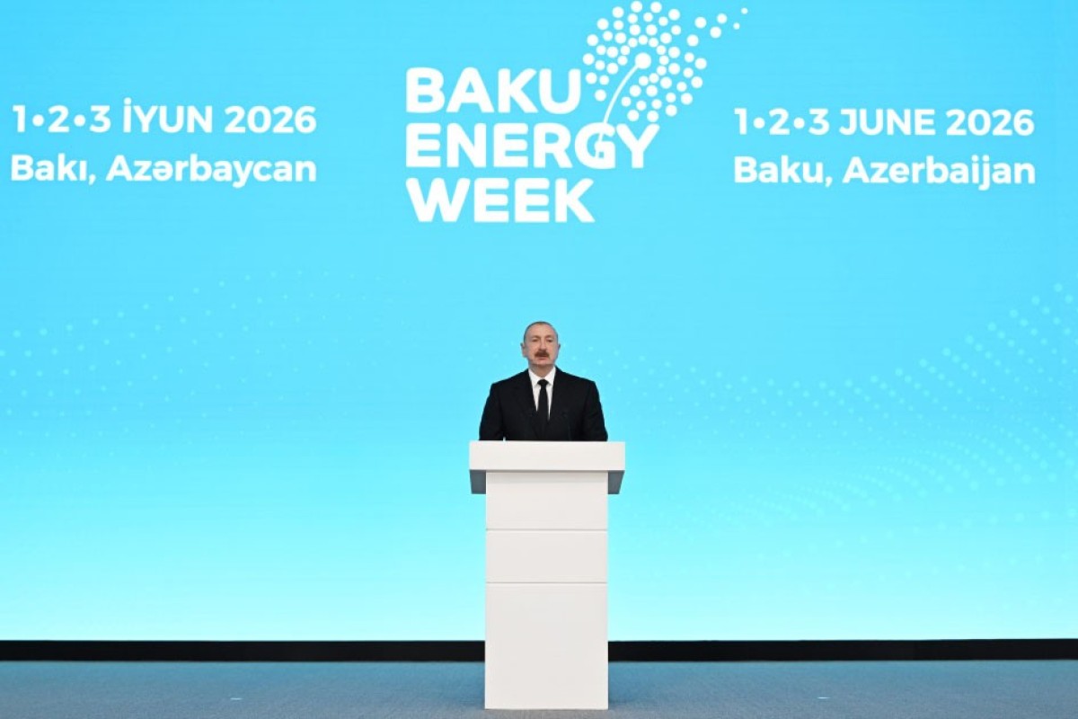 İlham Əliyev “Bakı Enerji Həftəsi”nin rəsmi açılış mərasimində iştirak edib