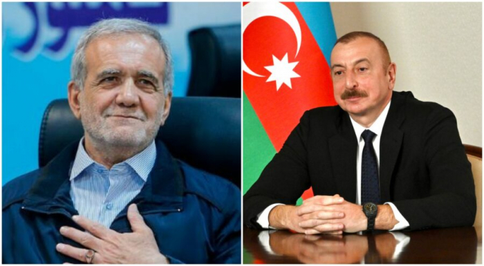 Məsud Pezeşkian İlham Əliyevi təbrik edib