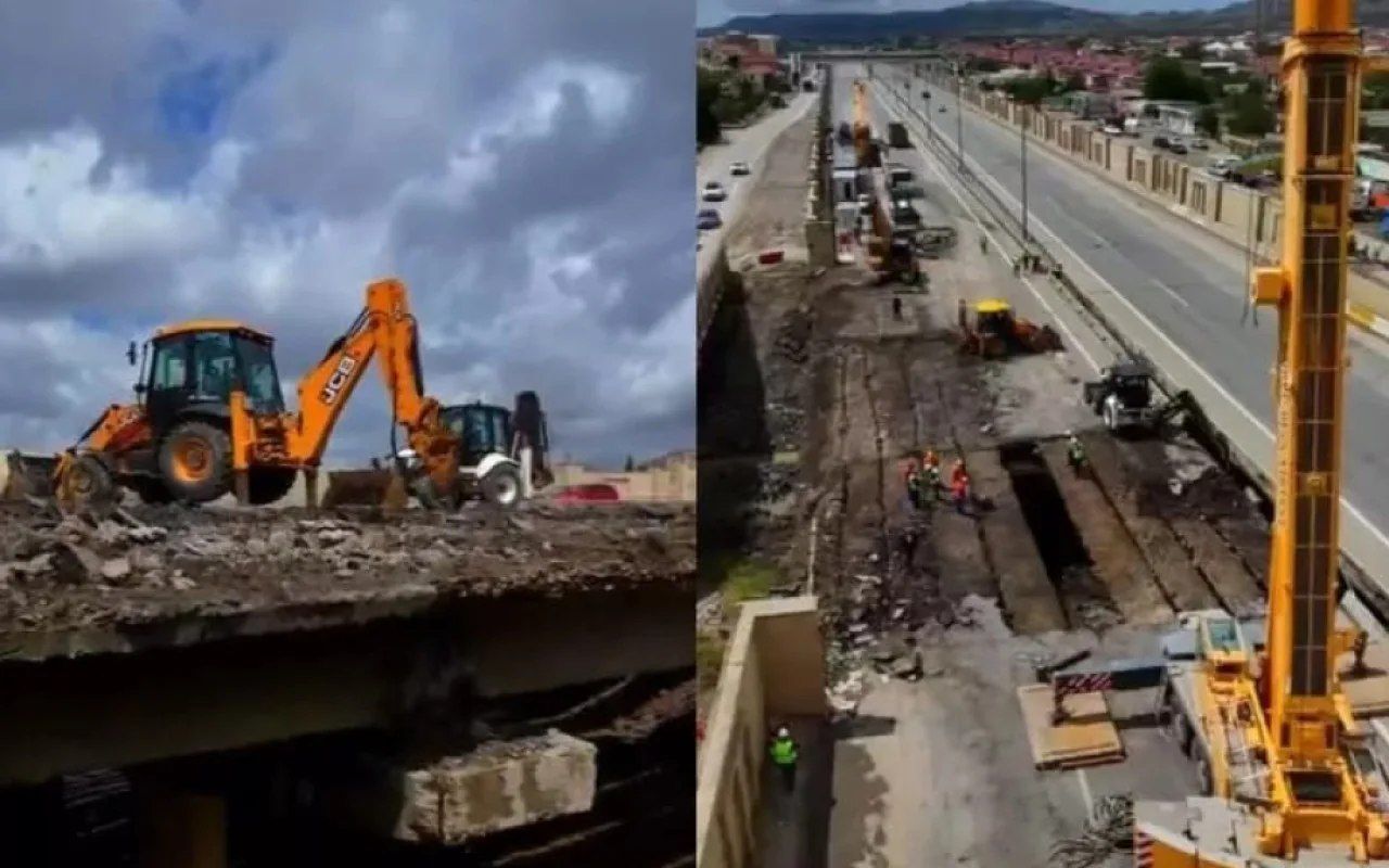 Bu körpü sökülür - Yenisi tikiləcək