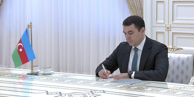 Adil Kərimli Türkmənistan Prezidenti ilə görüşdü