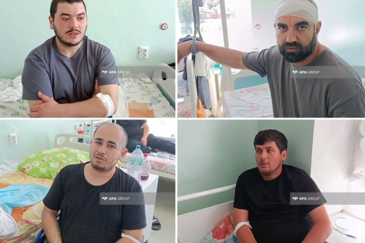 Azov dənizində gəmiyə PUA hücumu nəticəsində yaralanan Azərbaycan vətəndaşları vəziyyətləri barədə danışıblar