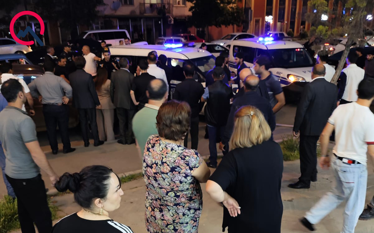 Gəncədə kütləvi dava - Yaralılar var