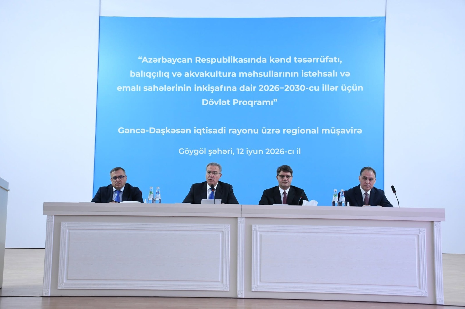 Göygöldə aqrar sahədə yeni Dövlət Proqramı ilə bağlı regional müşavirə keçirilib - FOTOLAR