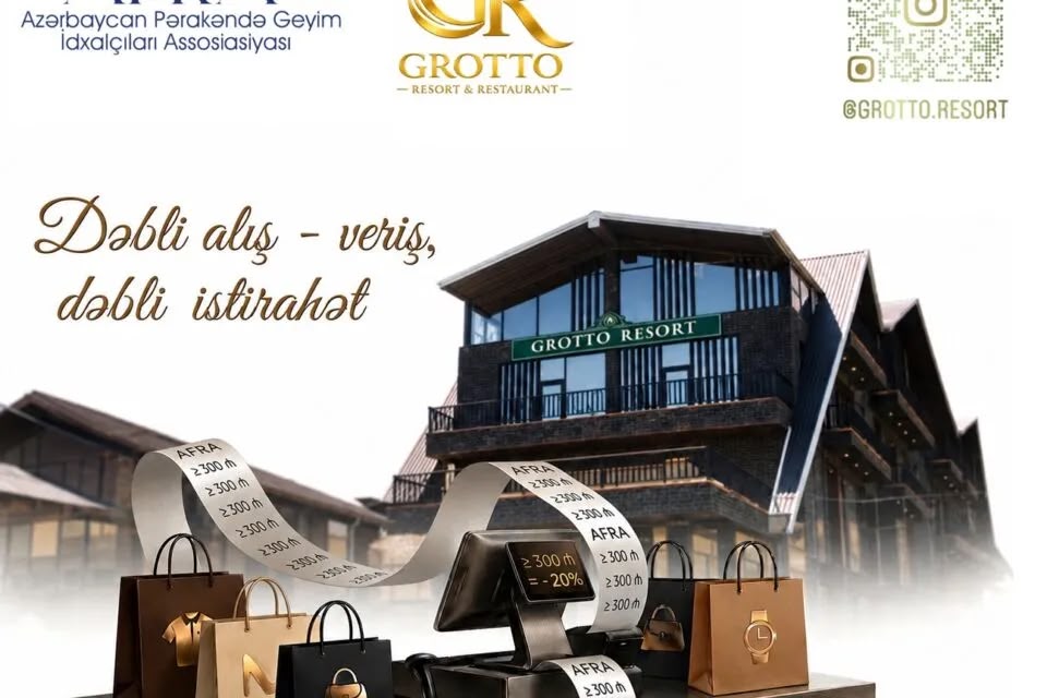 AFRA və GROTTO Resort Azərbaycanda ilk dəfə sektorlararası dəyər yaradan unikal loyallıq layihəsinə start verir