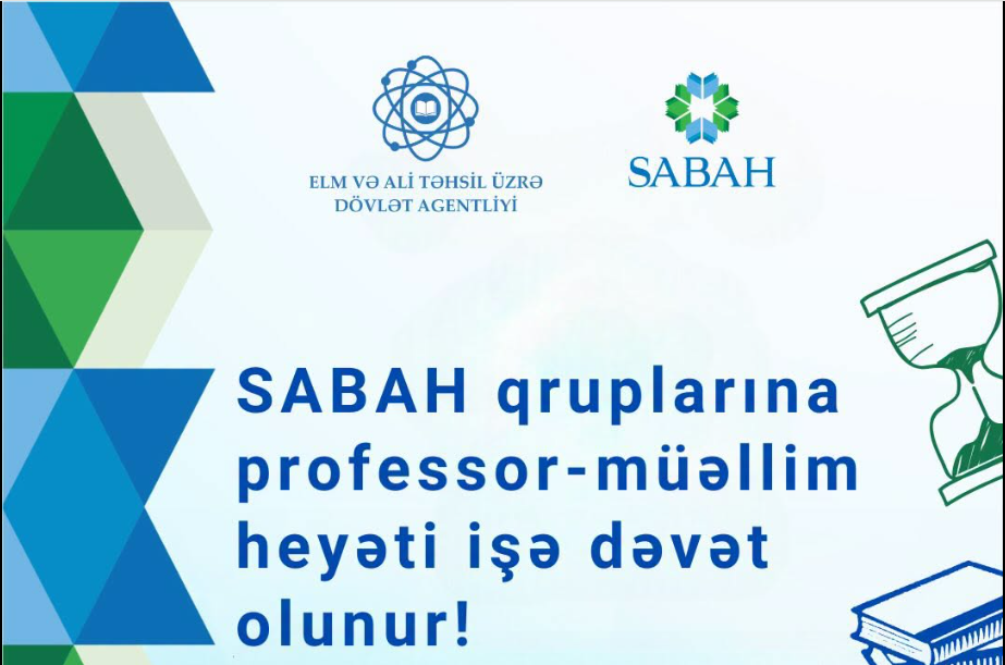 SABAH qruplarına müəllim qəbulu elan edildi