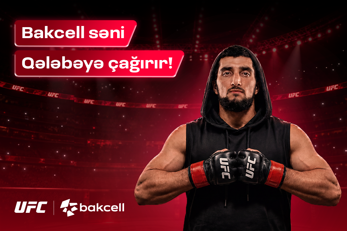 Bakcell UFC Baku tədbirinin əsas tərəfdaşıdır