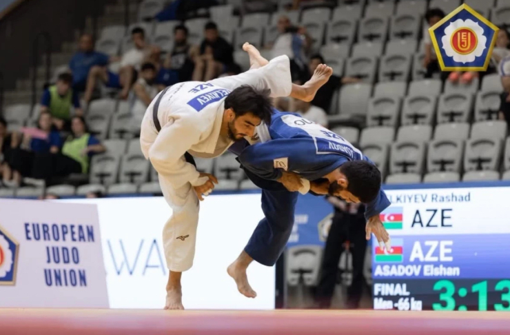 Cüdoçularımızdan Avropa Açıq Turnirində 3 medal qazanıb