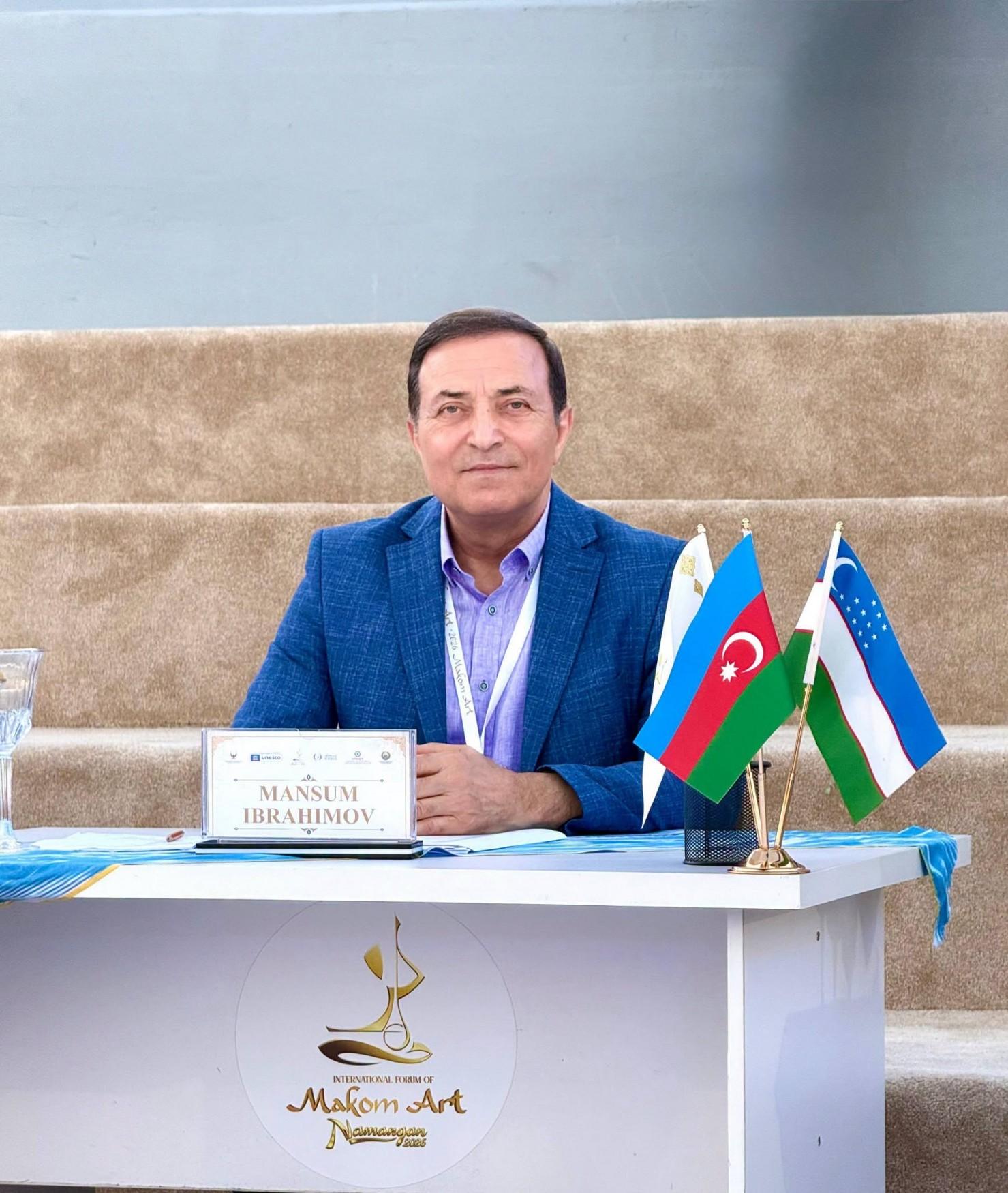 Mənsum İbrahimov beynəlxalq tədbirdə Azərbaycanı təmsil etdi - Fotolar