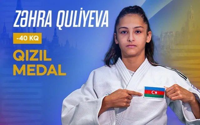Zəhra Quliyeva Avropa çempionu oldu